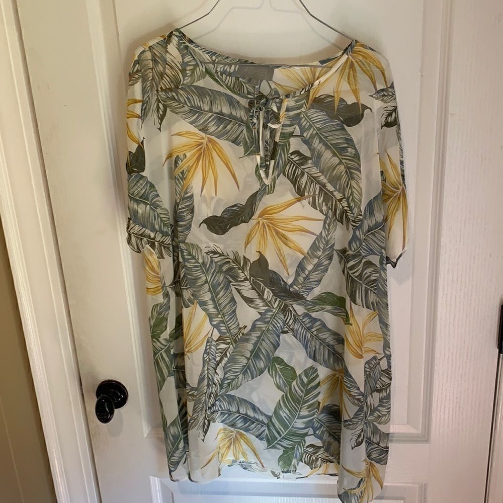 New Asher palm frawn coverup